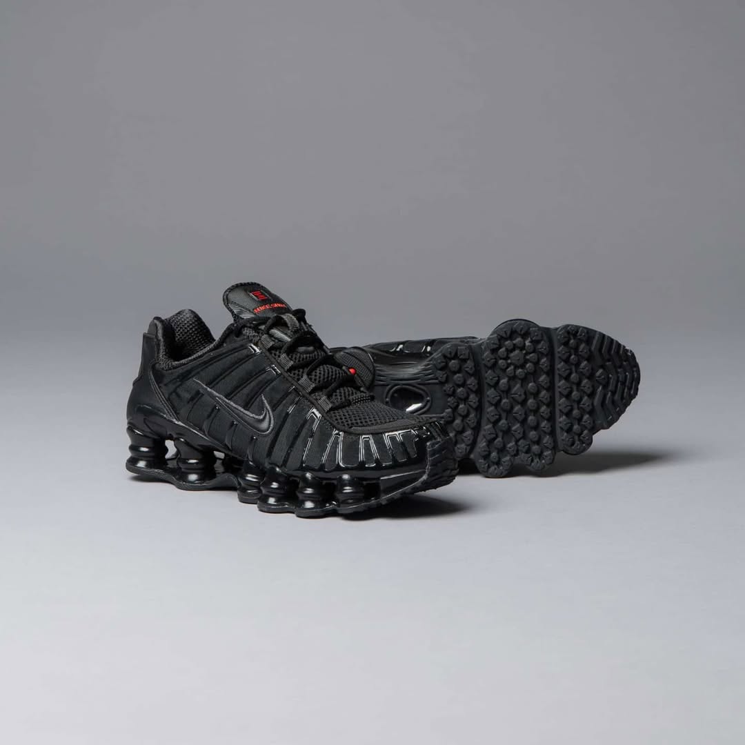 Nike Shox TL Black Metallic Men's Sneaker - Image 2