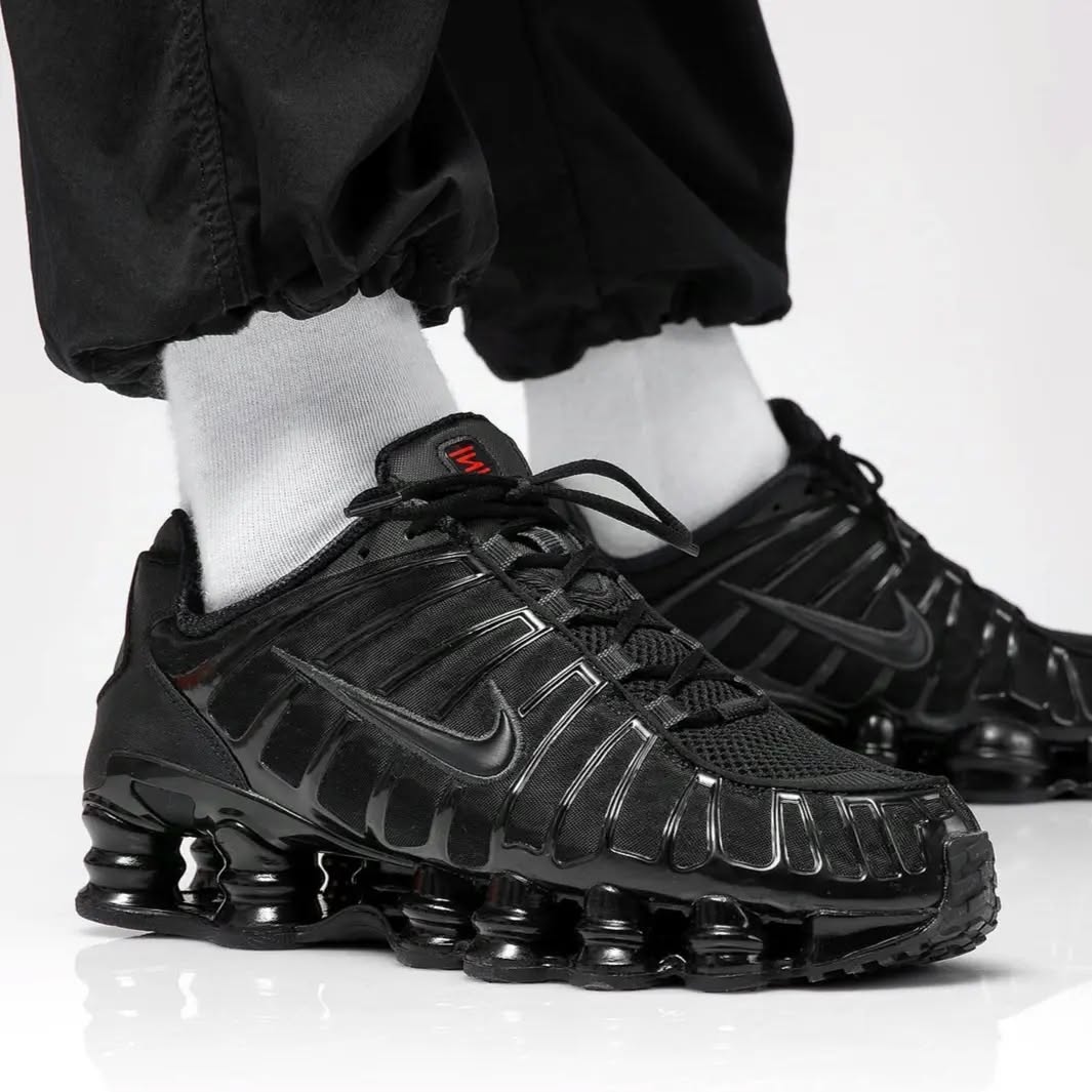 Nike Shox TL Black Metallic Men's Sneaker - Image 4