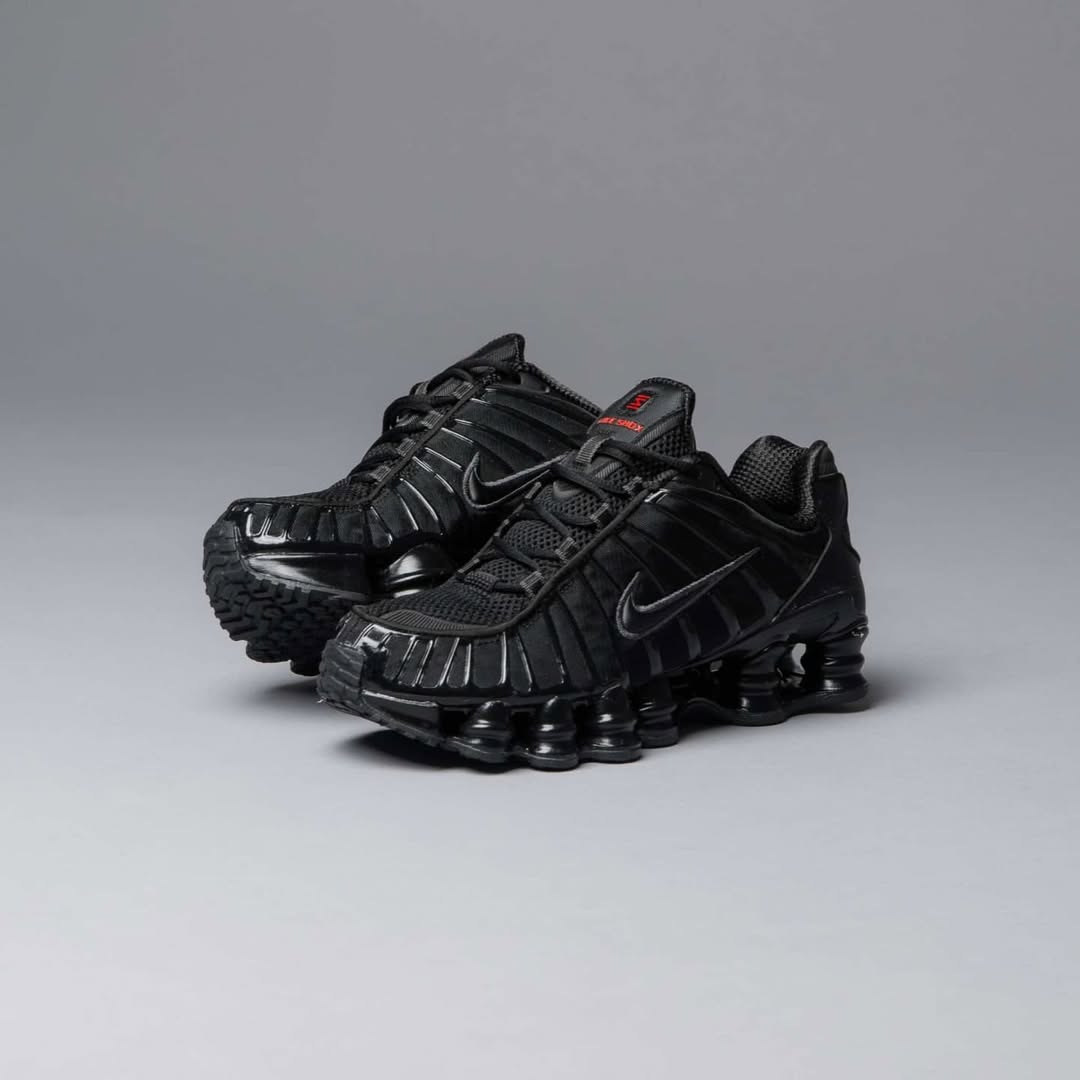 Nike Shox TL Black Metallic Men's Sneaker - Image 6