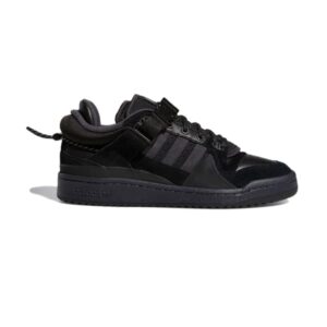 bad bunny x adidas forum buckle low black first copy mens shoes
