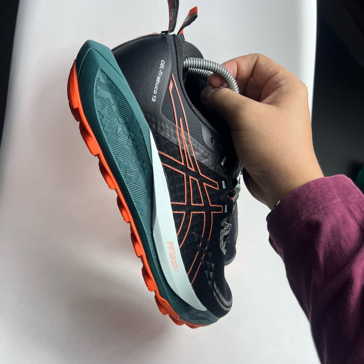 Asics Gel Trabuco 13 Trail Black Nova Running Shoes - Image 8