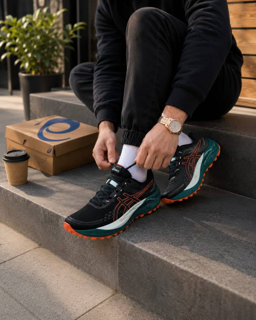 Asics Gel Trabuco 13 Trail Black Nova Running Shoes - Image 5