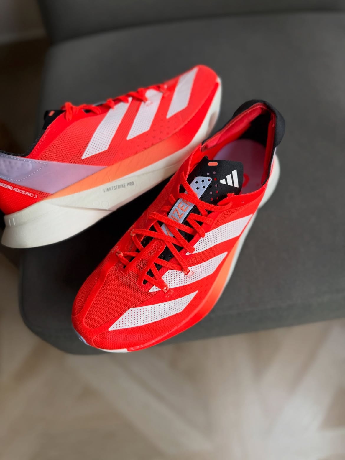 Adidas Adizero Adios Pro 3 Solar Red - Image 5