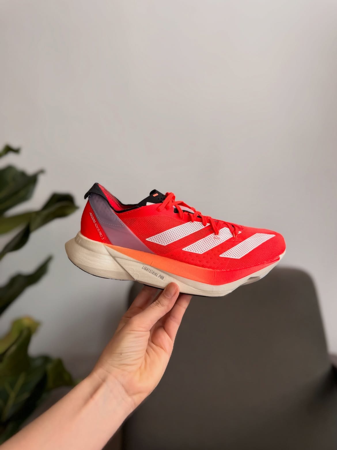 Adidas Adizero Adios Pro 3 Solar Red - Image 7