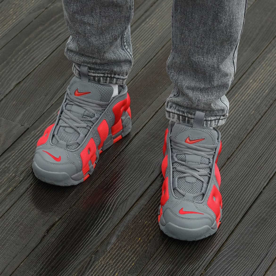 Nike Air More Uptempo Low Sneaker - Image 2