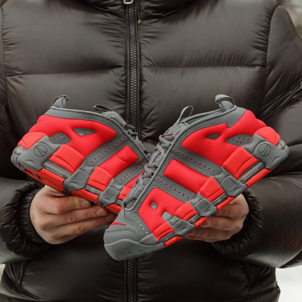Nike Air More Uptempo Low Sneaker - Image 4