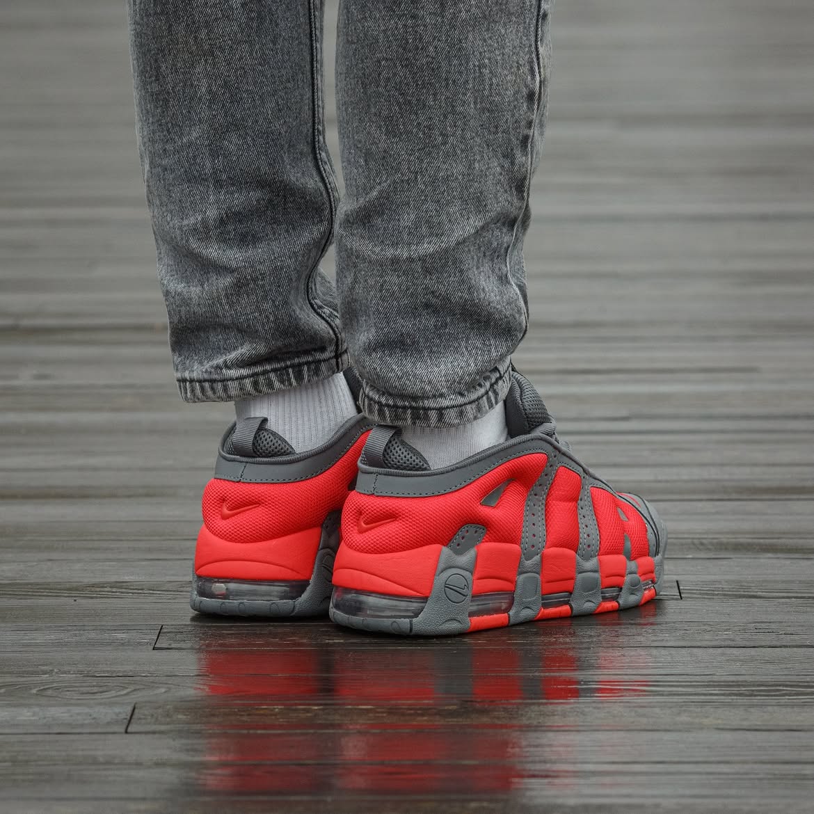 Nike Air More Uptempo Low Sneaker - Image 6
