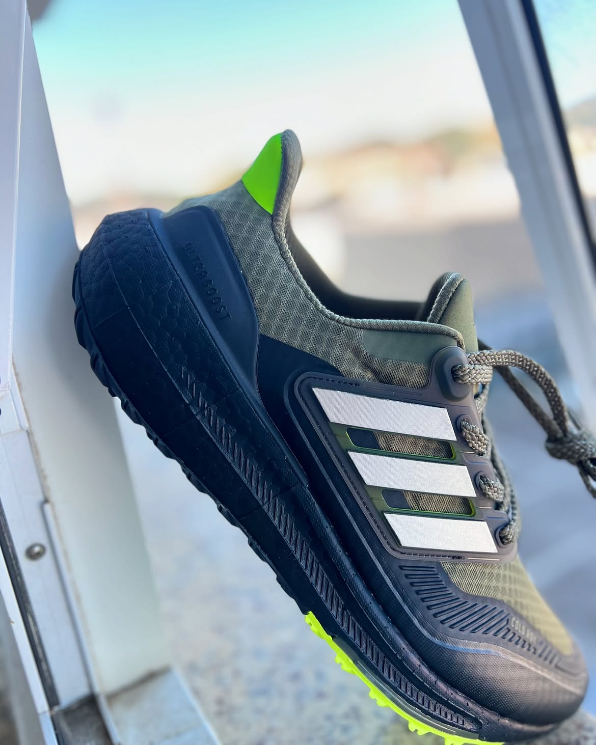 Adidas Ultra boost Clod RDY Olive Green Running Shoes - Image 5
