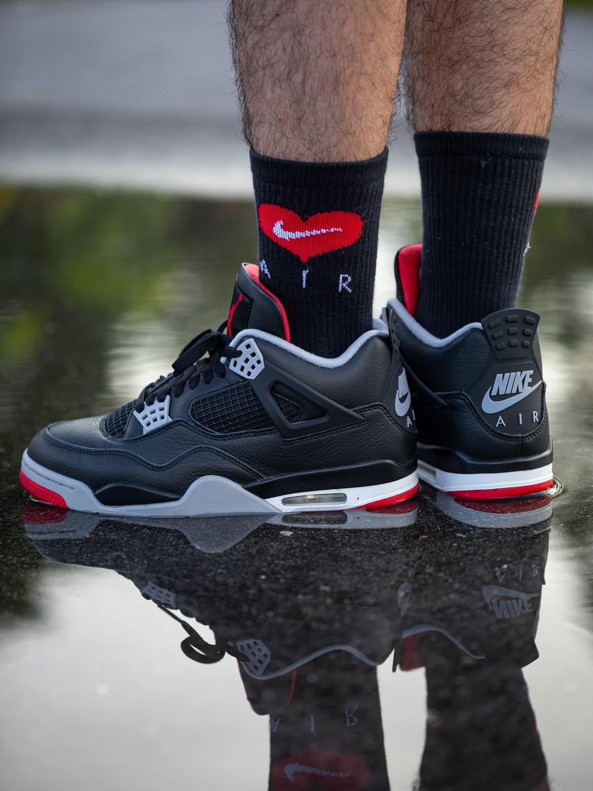 Air Jordan 4 Retro Bred Men's Sneaker - Image 5