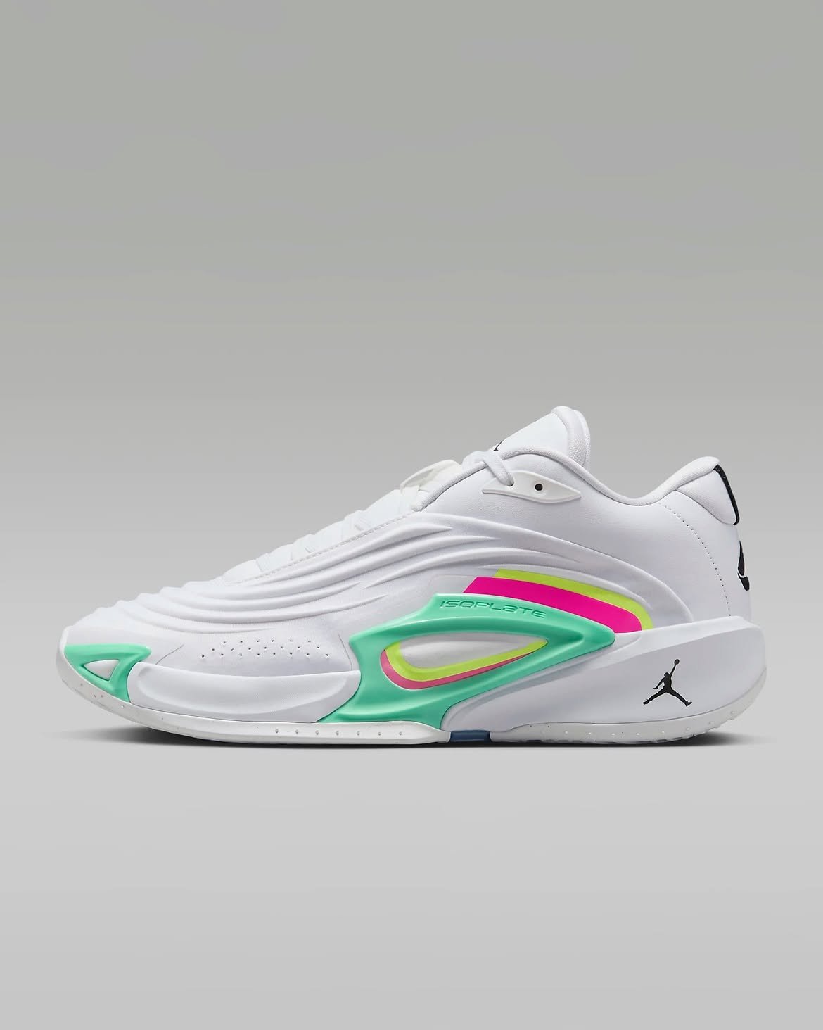 Jordan Luka 3 “Photo Finish” White/Volt Glow/Green Glow/Black – Stylish Basketball Sneakers - Image 6