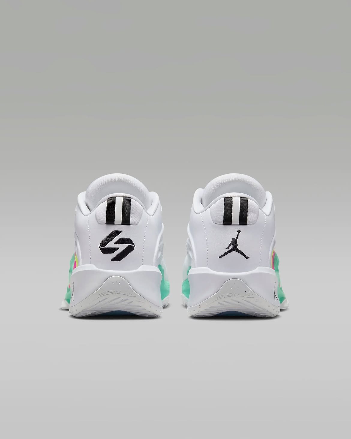 Jordan Luka 3 “Photo Finish” White/Volt Glow/Green Glow/Black – Stylish Basketball Sneakers - Image 8