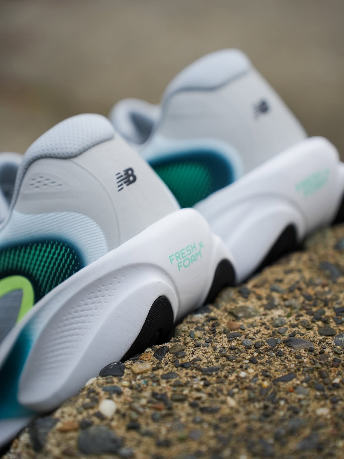 New Balance Ellipse V1 Sneakers – Glint Blue & Medusa Green - Image 4