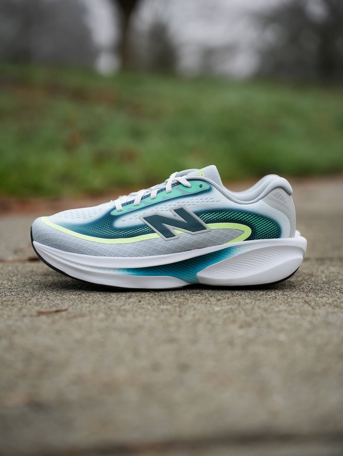 New Balance Ellipse V1 Sneakers – Glint Blue & Medusa Green - Image 2