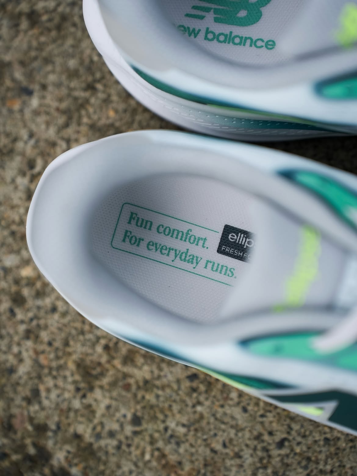 New Balance Ellipse V1 Sneakers – Glint Blue & Medusa Green - Image 5